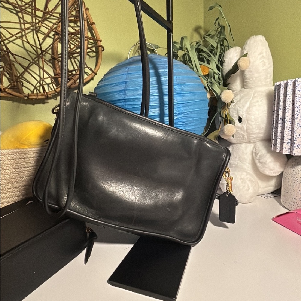 Coach Black Leather Crossbody Bag - Refurbished at Coach Store
